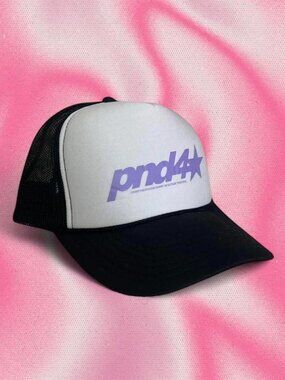 Official PARTYNEXTDOOR Black and White pnd4☆ Trucker Hat
